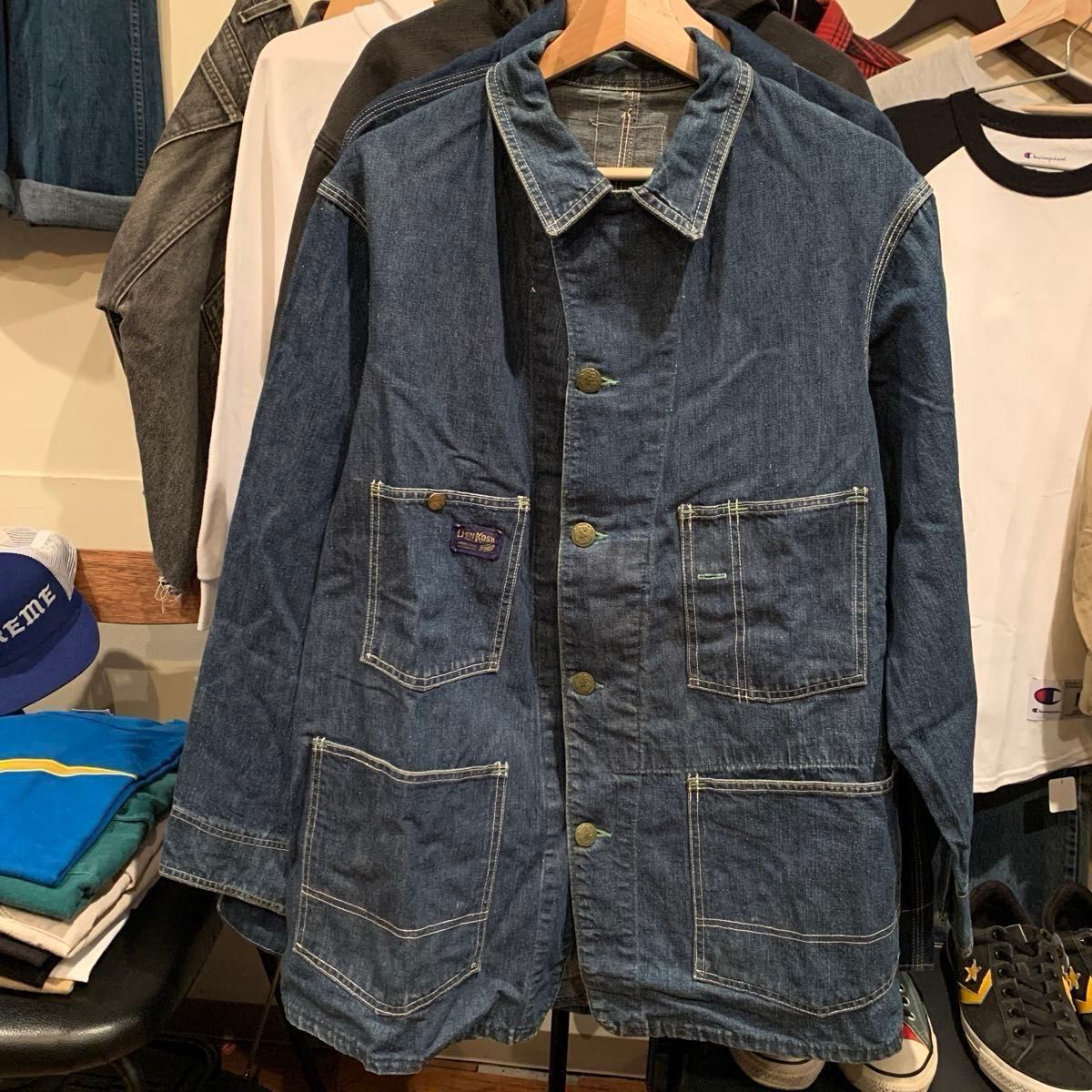 OSHKOSH 40s 50s vintage ビンテージ カバーオール ヴィンテージ OSHKOSH 40s 50s vintage ビンテージ カバーオール ヴィンテージ