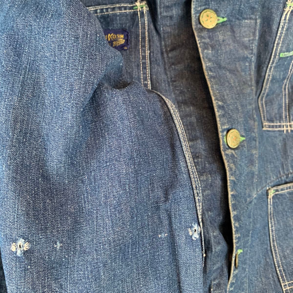 OSHKOSH 40s 50s vintage ビンテージ カバーオール ヴィンテージ OSHKOSH 40s 50s vintage ビンテージ カバーオール ヴィンテージ