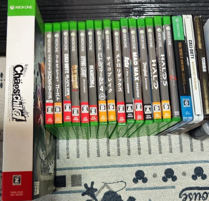 xbox one ソフトまとめ売りMADMAX HALO DEADRISING CHAOS;CHILD xbox one ソフトまとめ売りMADMAX HALO DEADRISING CHAOS;CHILD