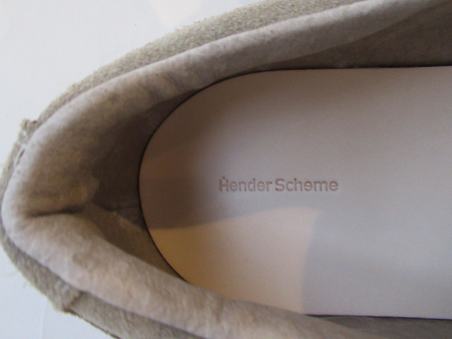 Hender Scheme klein サイズ5 カーキベージュ スエードシューズ Hender Scheme klein サイズ5 カーキベージュ スエードシューズ