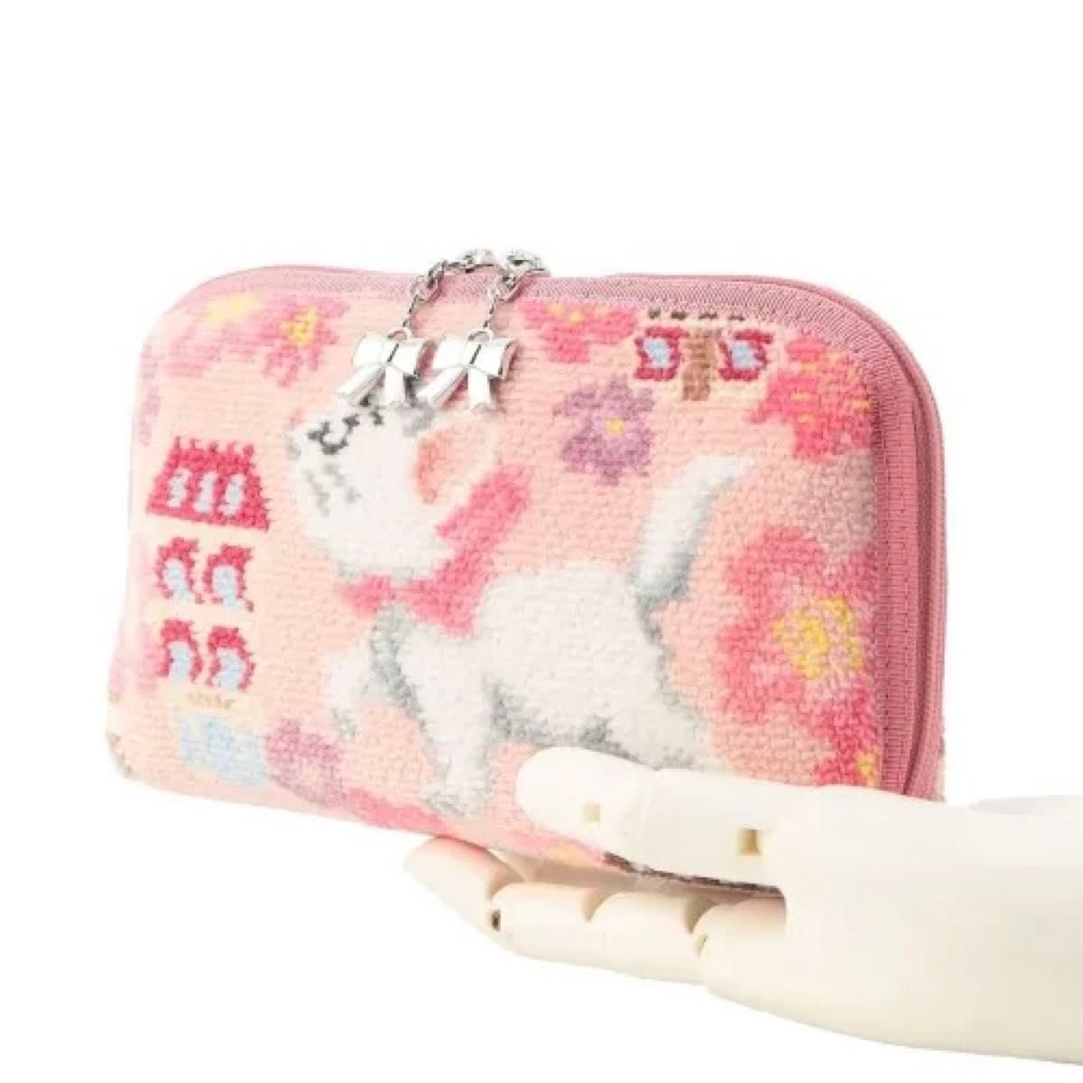 新品】フェイラー シャアラモード 便利ポーチ マリーちゃん 猫 新品】フェイラー シャアラモード 便利ポーチ マリーちゃん 猫