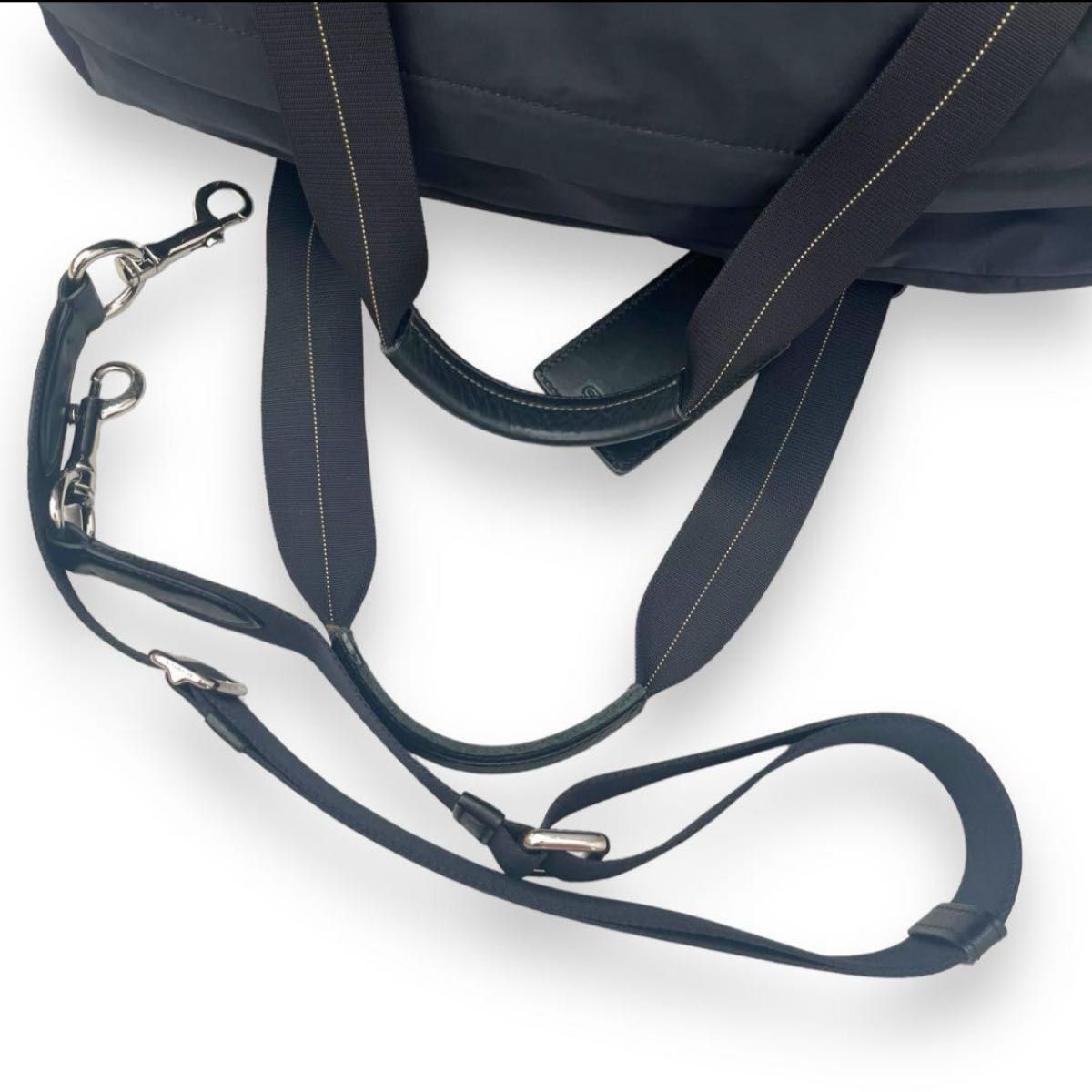 極美品 COACH コーチ ナイロン ボストンバッグ 2way 黒 肩掛け 極美品 COACH コーチ ナイロン ボストンバッグ 2way 黒 肩掛け