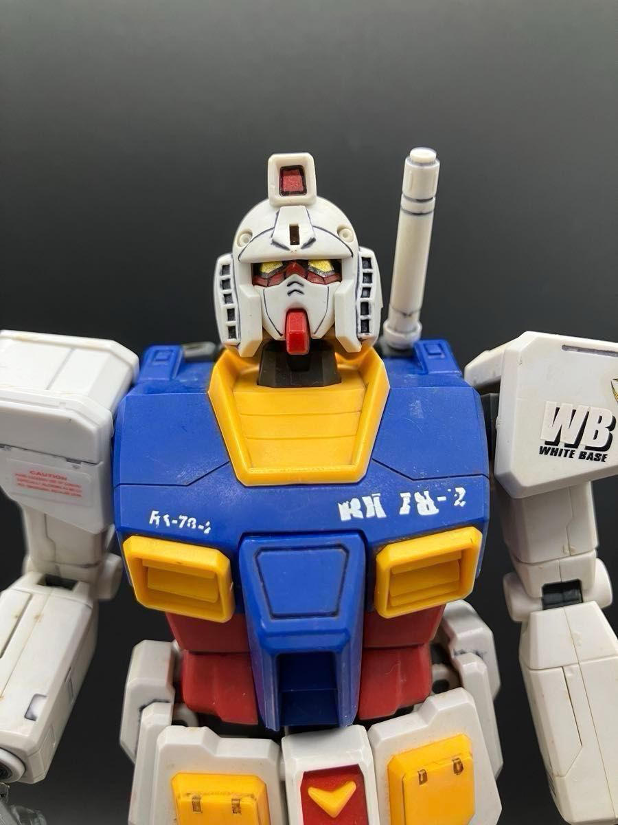 希少ガンプラ】MG RX-78-2 ガンダム2号機 1/100スケール+フル 希少ガンプラ】MG RX-78-2 ガンダム2号機 1/100スケール+フル