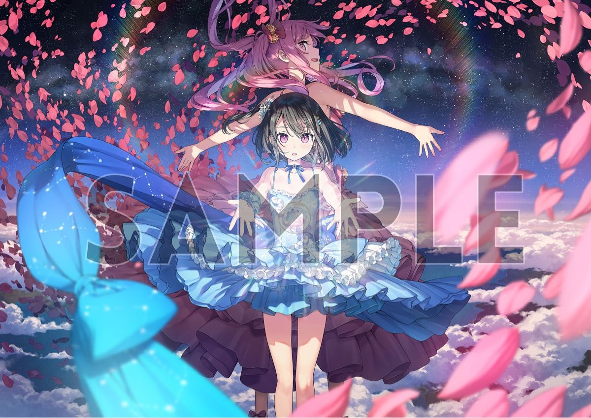 カントク 直筆サイン入り くるしず複製原画 Spica 額装品 A3 カントク 直筆サイン入り くるしず複製原画 Spica 額装品 A3