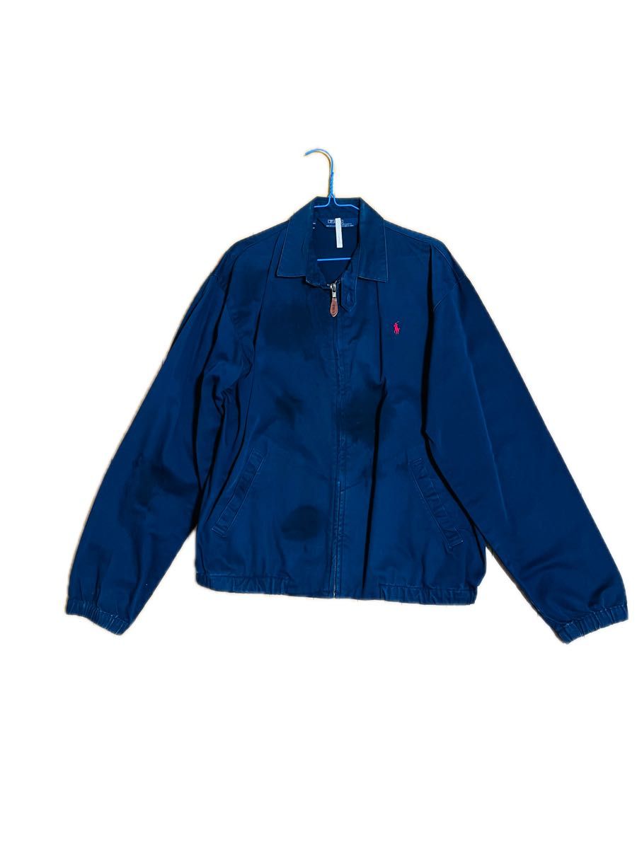 POLO RALPH LAUREN ジャンパー 古着 ネイビー M ポロラルフ POLO RALPH LAUREN ジャンパー 古着 ネイビー M ポロラルフ