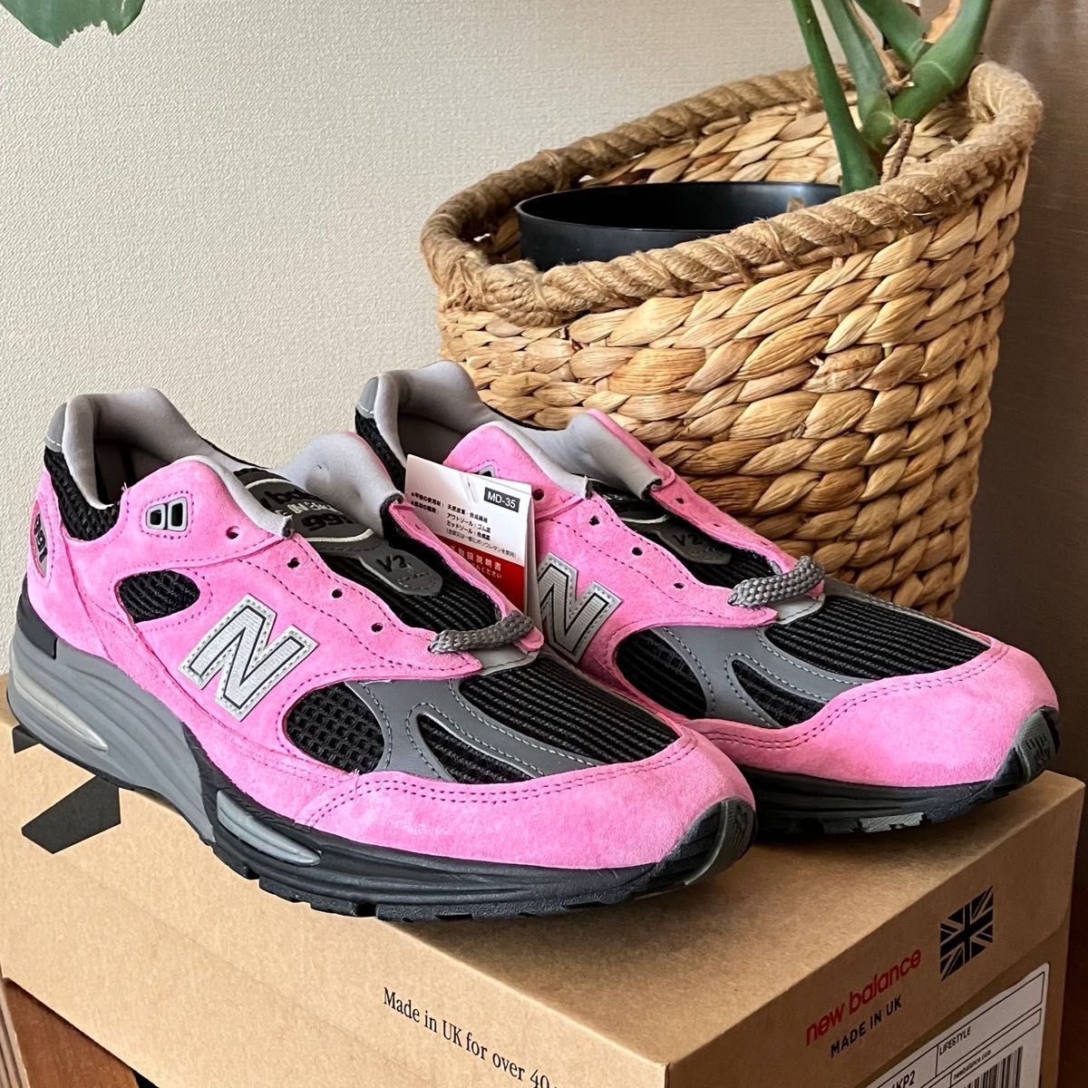 New Balance 991V2 Black/Pink ニューバランス 991V2 ブラック New Balance 991V2 Black/Pink ニューバランス 991V2 ブラック