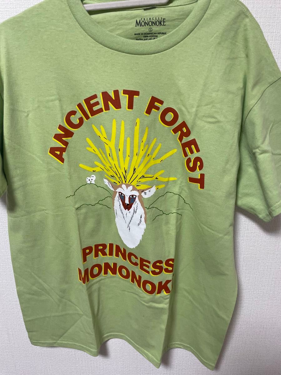 もののけ姫 tシャツ Lサイズ 新品未使用 シシガミ様 シシ神 もののけ姫 tシャツ Lサイズ 新品未使用 シシガミ様 シシ神