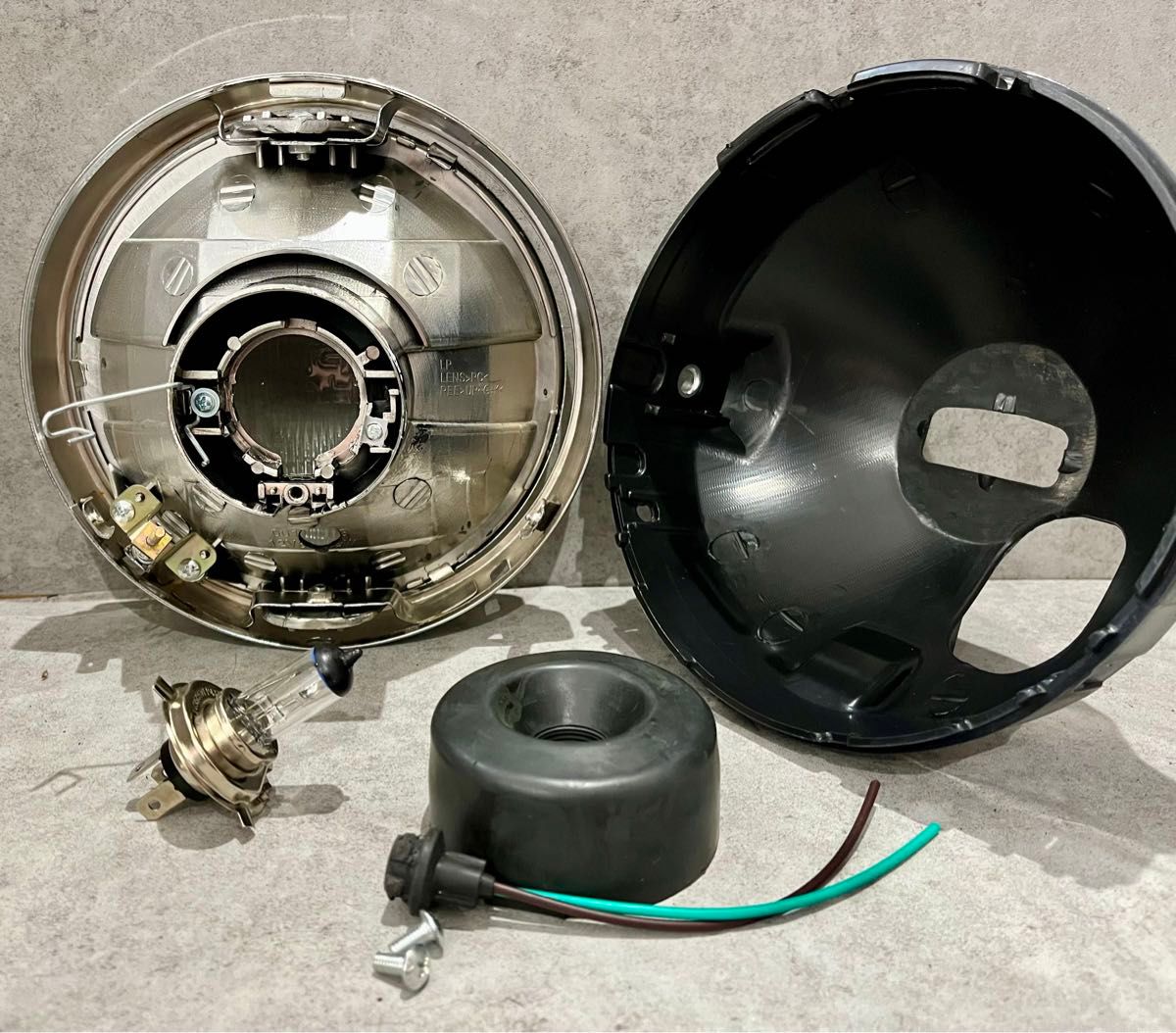 IPF 凹みレンズ 当時物 ヘッドライト CB750F ジェイド CBX IPF 凹みレンズ 当時物 ヘッドライト CB750F ジェイド CBX