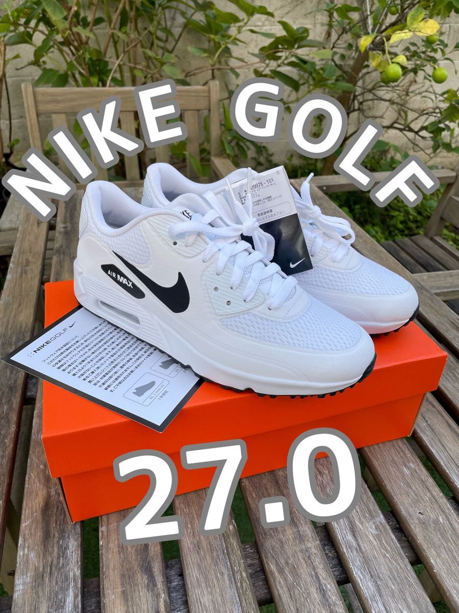 NIKE ナイキ エア マックス 90 G メンズ ゴルフシューズ 27 0 NIKE ナイキ エア マックス 90 G メンズ ゴルフシューズ 27 0