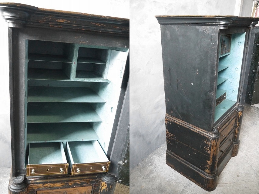 античный Франция JOAOUIM PEIXOTO SEGURO сейф Portugal шкаф грудь подставка box магазин инвентарь