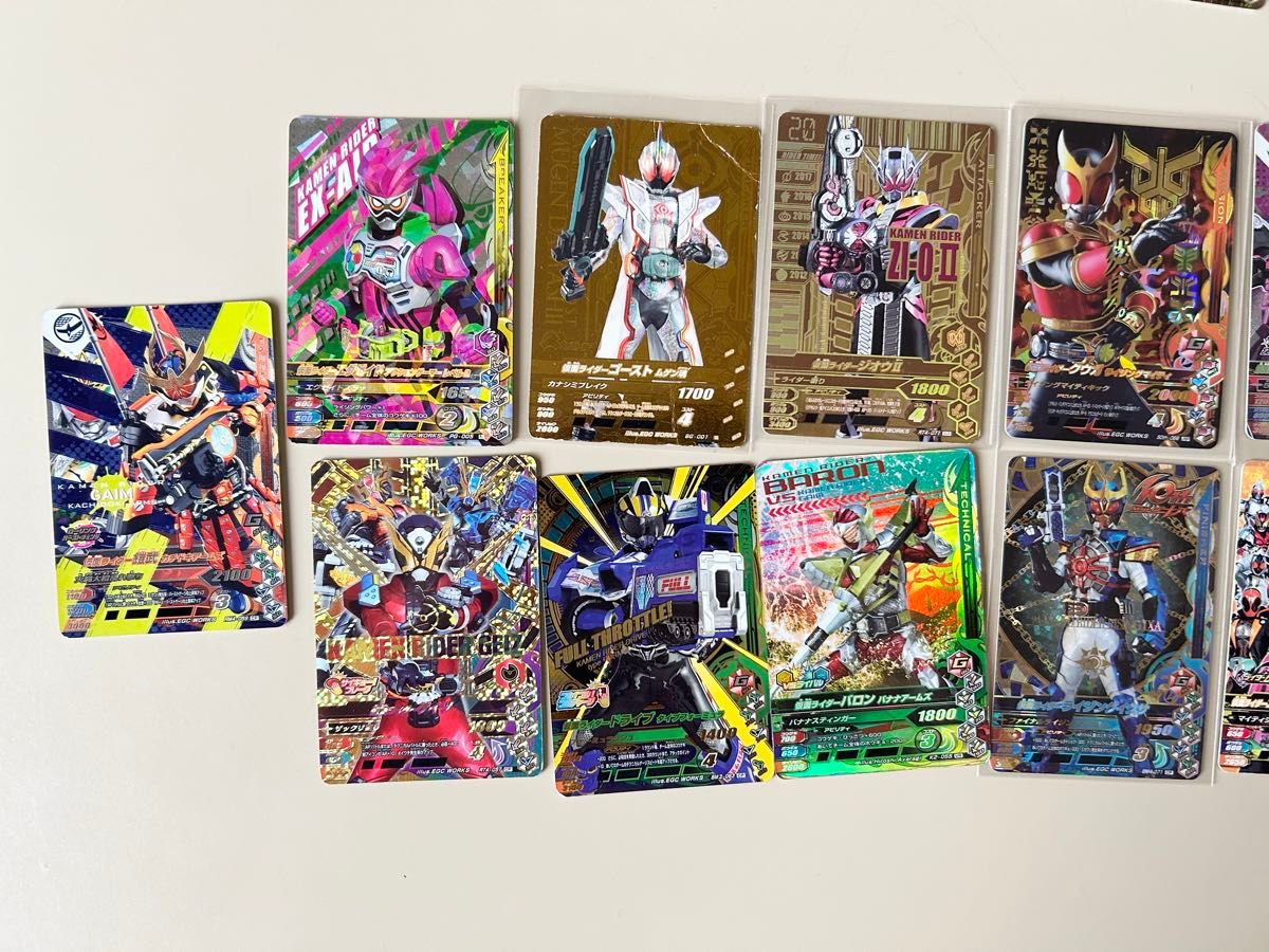 仮面ライダー レア有りガンバライジングカード237枚&エグゼイド 仮面ライダー レア有りガンバライジングカード237枚&エグゼイド