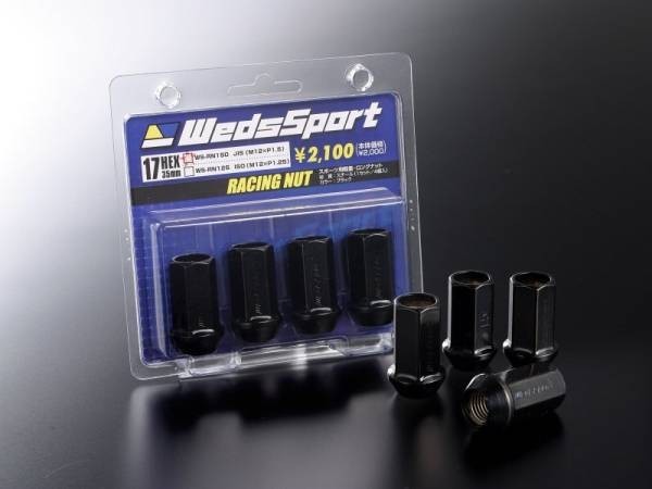 u WEDSSPORT ウェッズスポーツ WS レーシングナット M12×P1.25 M12xP1.5 1SET 4個入りです(^^♪_画像1