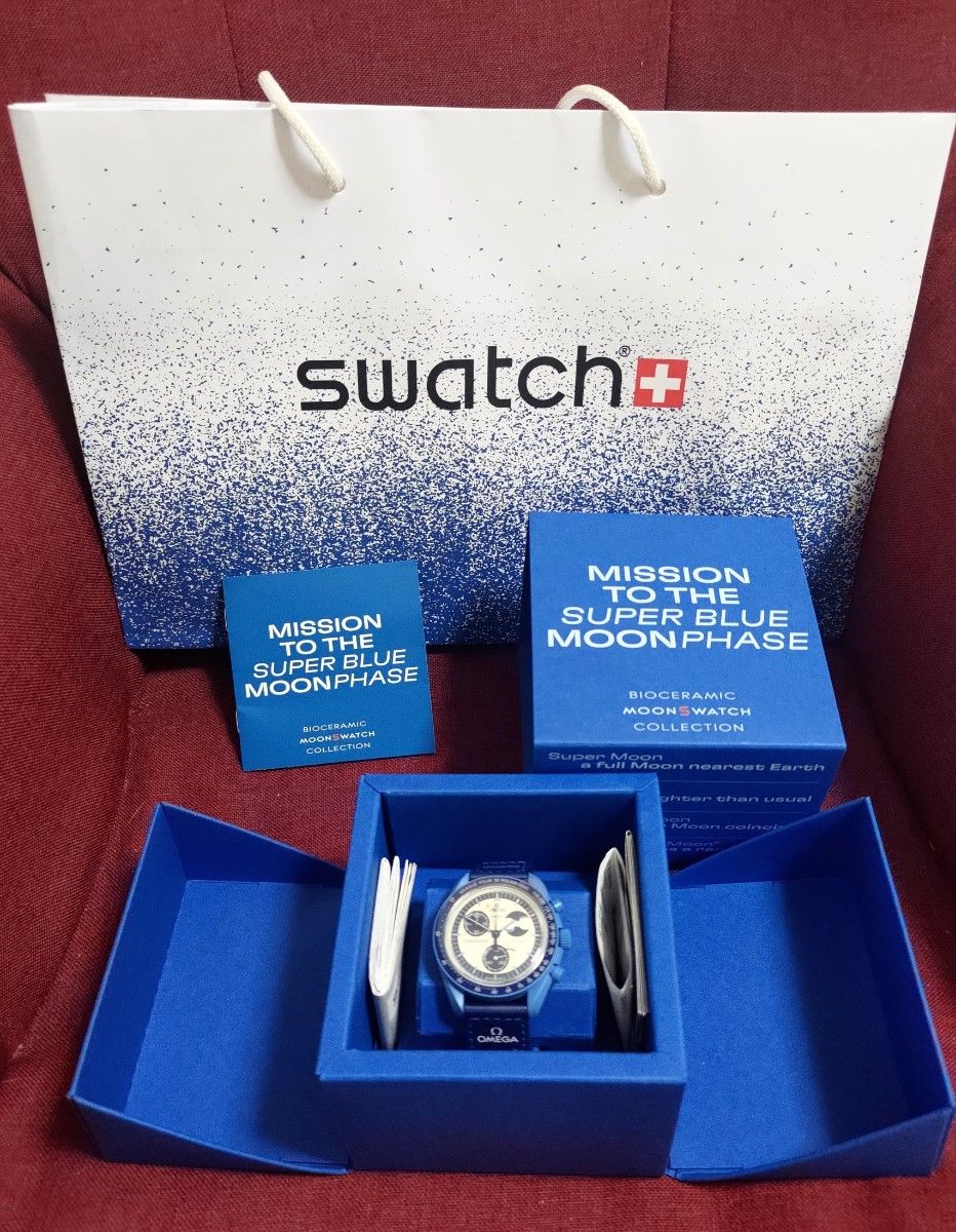 Swatch x OMEGA Mission スーパー ブルームーン オメガ Swatch x OMEGA Mission スーパー ブルームーン オメガ