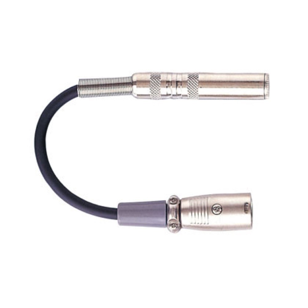 Tech MT-40M monaural phone female -XLR Canon male audio cable 