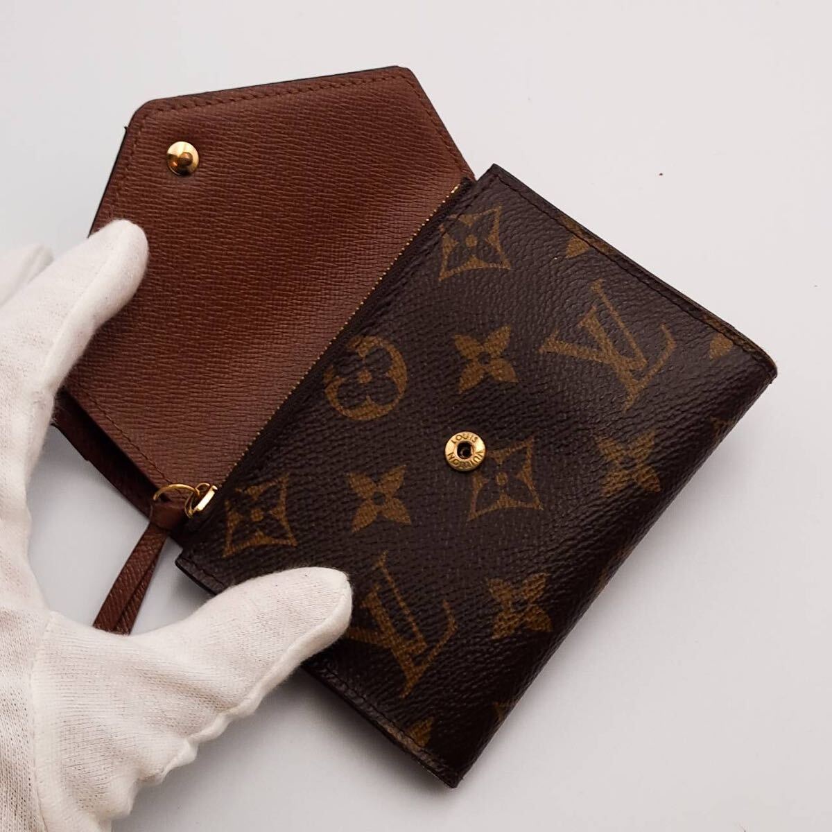 LOUIS VUITTON 最高級美品モノグラム ポルトフォイユ LOUIS VUITTON 最高級美品モノグラム ポルトフォイユ