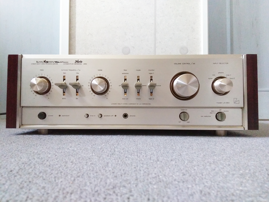 LUXMAN LX-360 pre-main used 