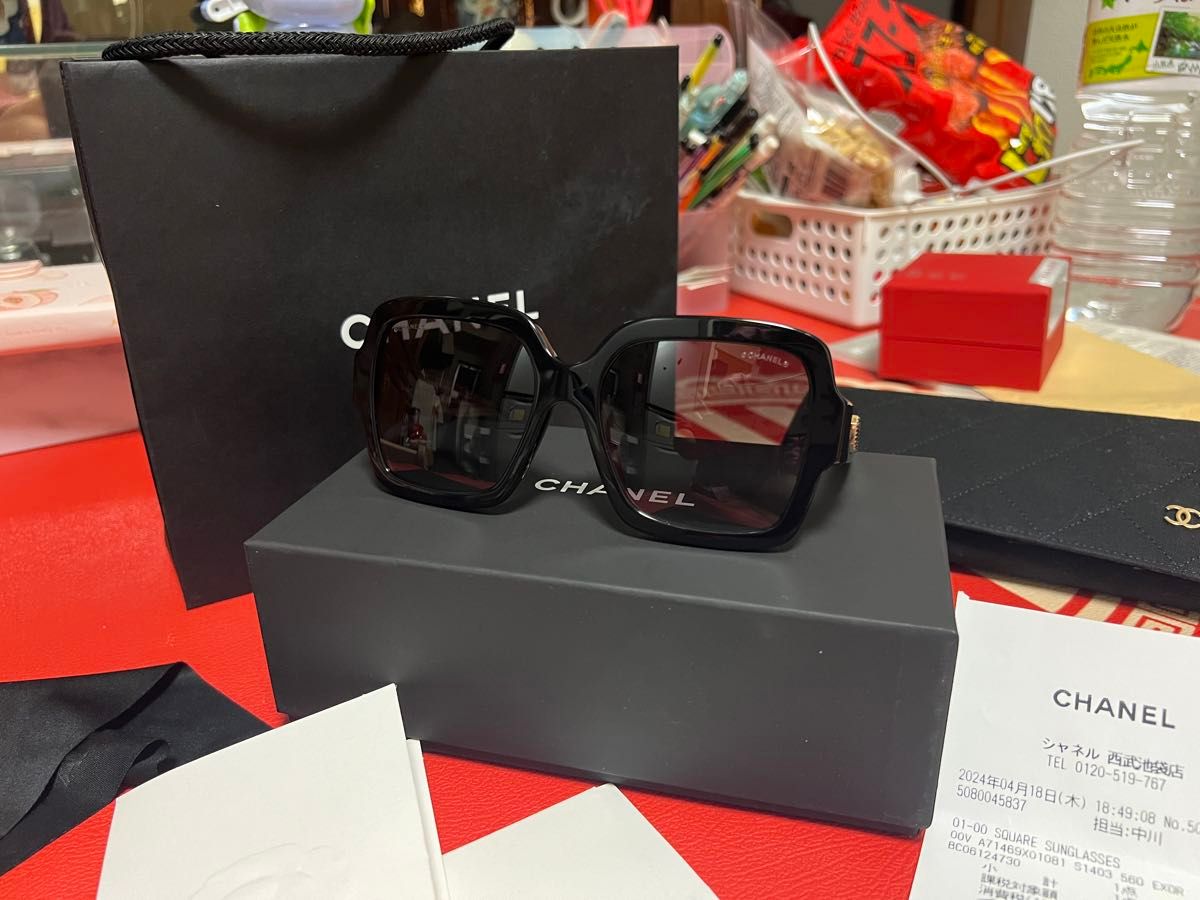 CHANEL サングラス(写真にある付属品はすべて揃えています CHANEL サングラス(写真にある付属品はすべて揃えています
