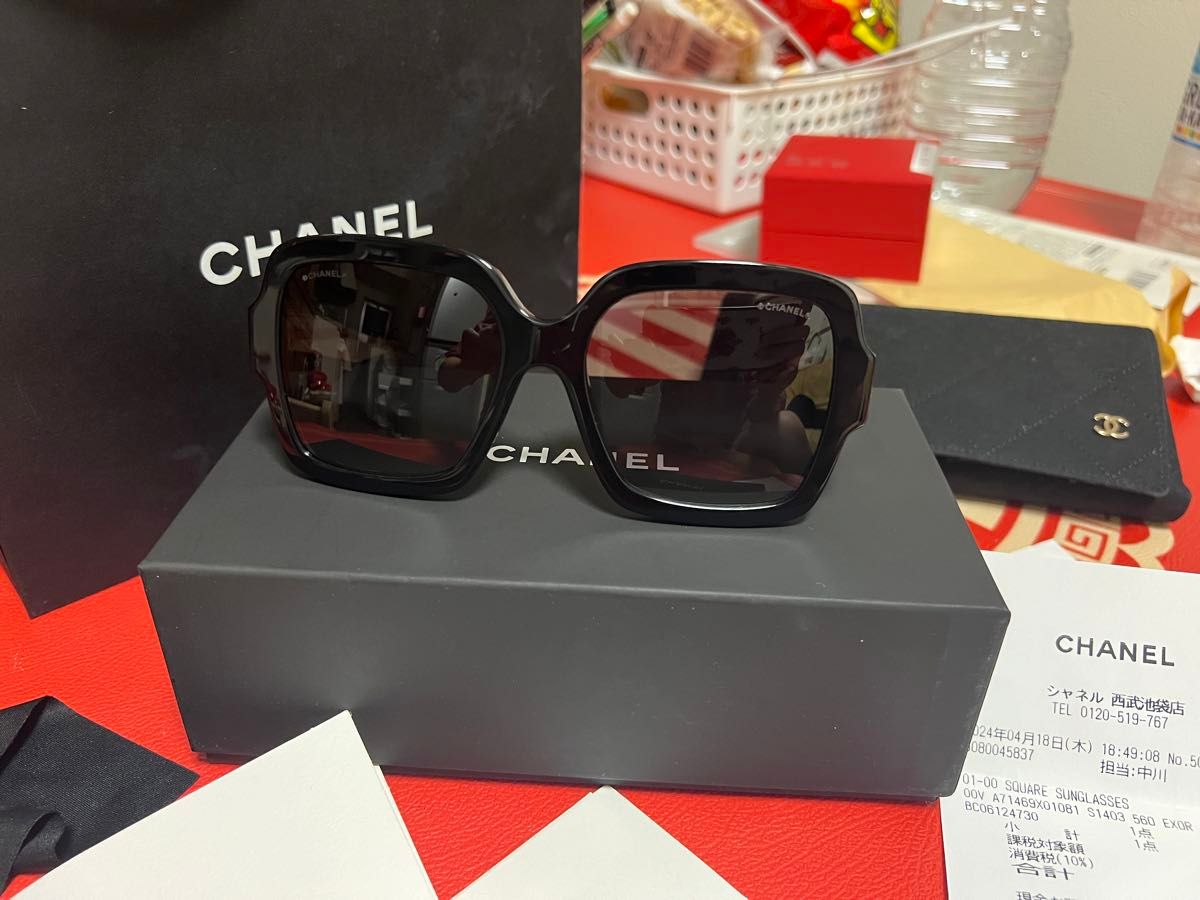 CHANEL サングラス(写真にある付属品はすべて揃えています CHANEL サングラス(写真にある付属品はすべて揃えています