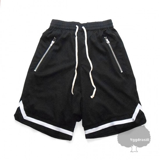 特売 M 黒 クロッチ ドロップ ハーフパンツ サルエル バスケット