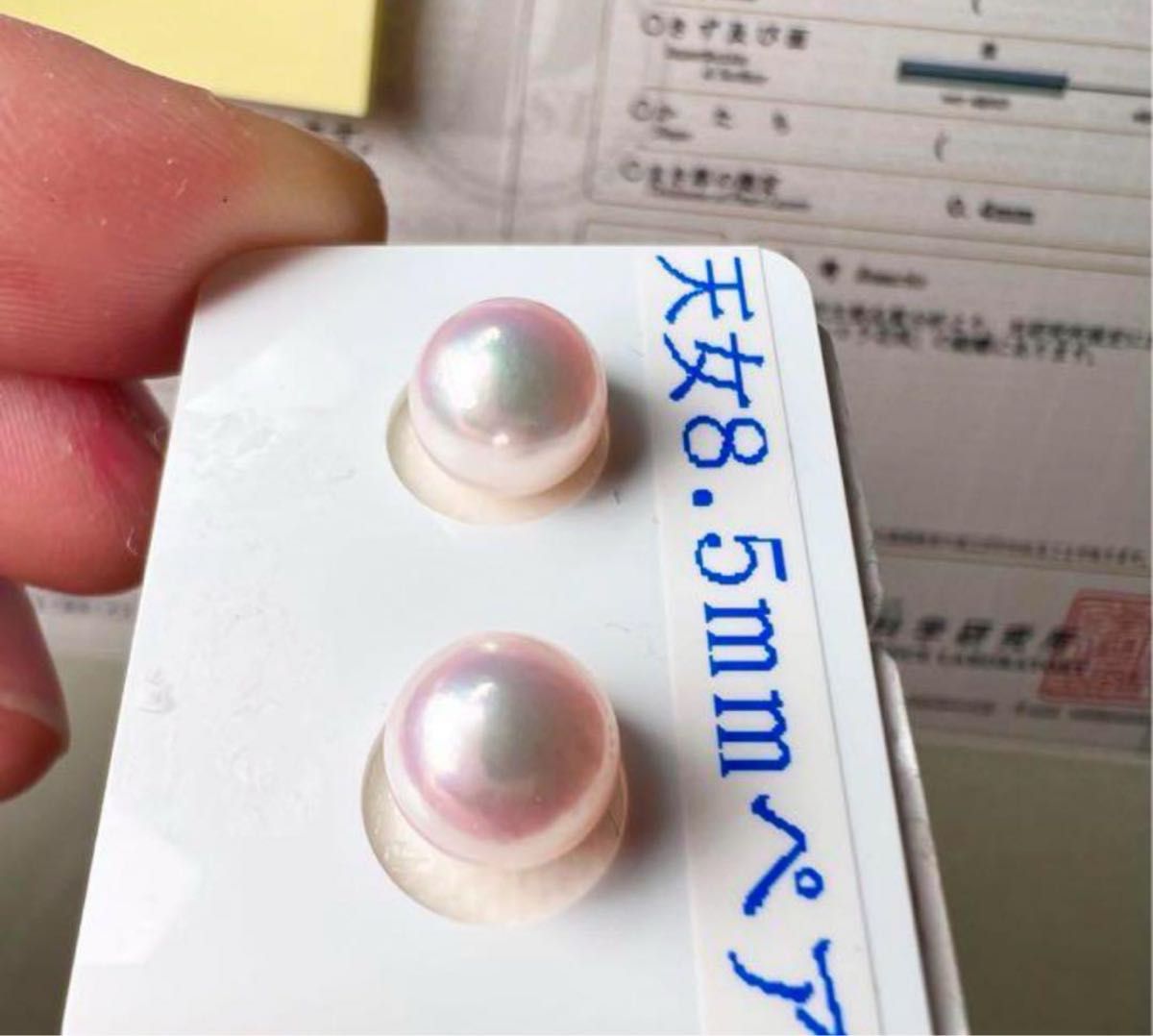 伊勢志摩 英虞湾産 あこや真珠オーロラ天女8 5mm ホワイト虹 伊勢志摩 英虞湾産 あこや真珠オーロラ天女8 5mm ホワイト虹