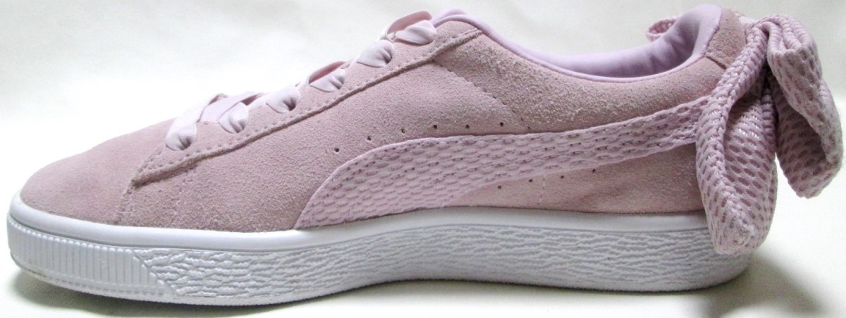 PUMA Puma sneakers SUEDE BOW UPRISING WNS ribbon suede BOW up Rising 
