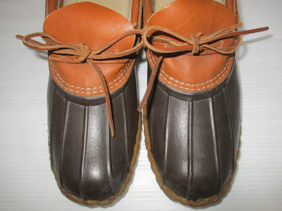 USA製★L.L.Bean L.L.ビーン　BEAN BOOTS　ガムシューズ 　ブラウン　　サイズ９　　　（３E　ハ
