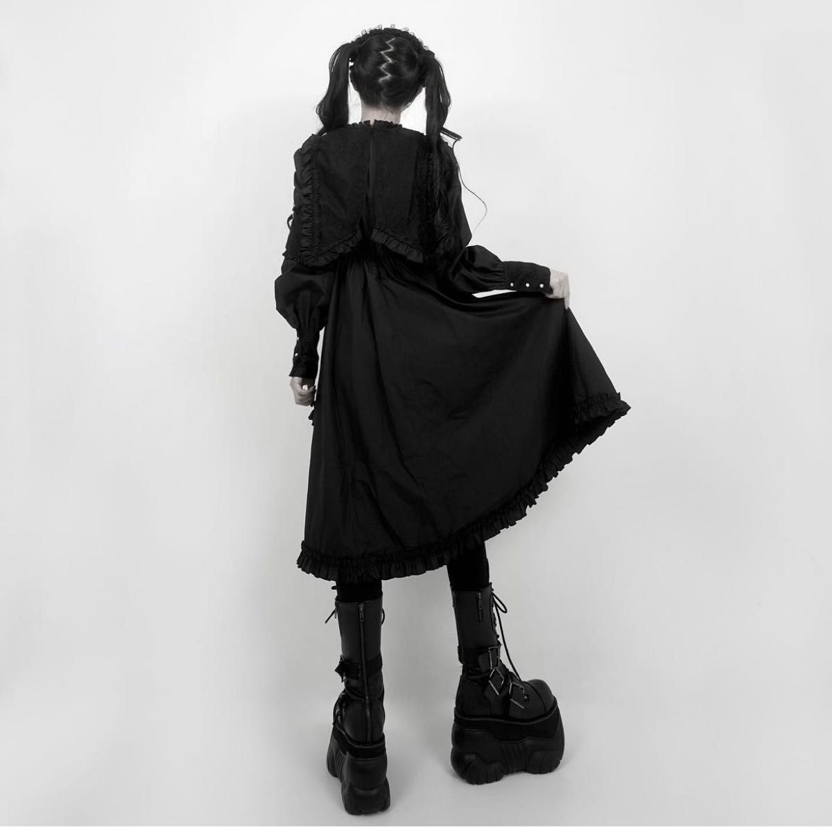 dimmoire【ディムモアール】Gothic アシメワンピース /black dimmoire【ディムモアール】Gothic アシメワンピース /black