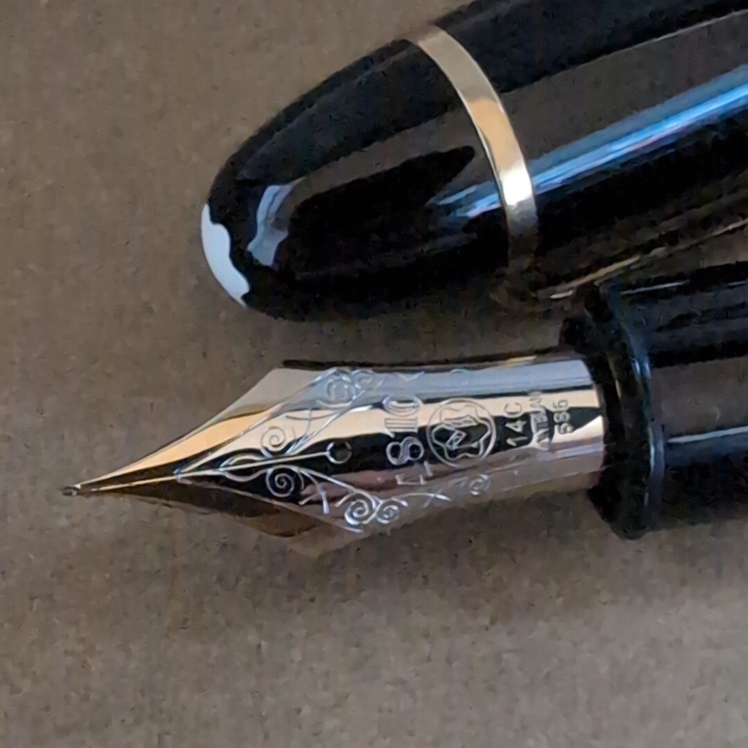 モンブラン 149 14C 70年代 マイスターシュティック 万年筆 よぎり F モンブラン 149 14C 70年代 マイスターシュティック 万年筆 よぎり F