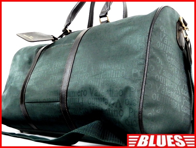 即決 VALENTINO PRIMIERO ボストンバッグ バレンチノプリメーロ メンズ 緑 グリーン 鞄 トラベル 旅行 かばん 出張 ショルダー カバン
