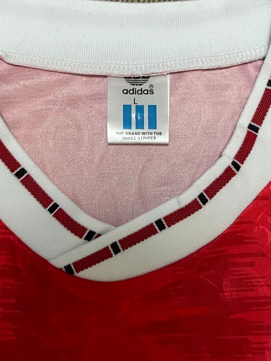 adidas マンチェスターユナイテッド ユニフォーム ギグス 1992 adidas マンチェスターユナイテッド ユニフォーム ギグス 1992