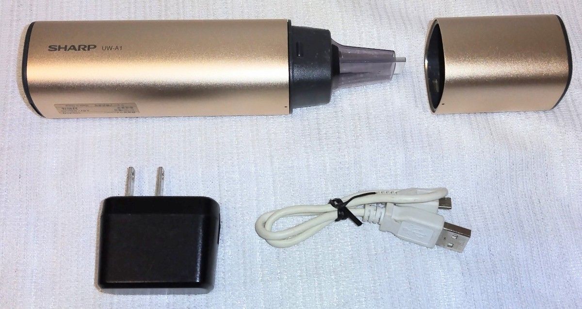 SHARP シャープ 超音波ウォッシャ- UW-A1-N (ゴールド系 SHARP シャープ 超音波ウォッシャ- UW-A1-N (ゴールド系