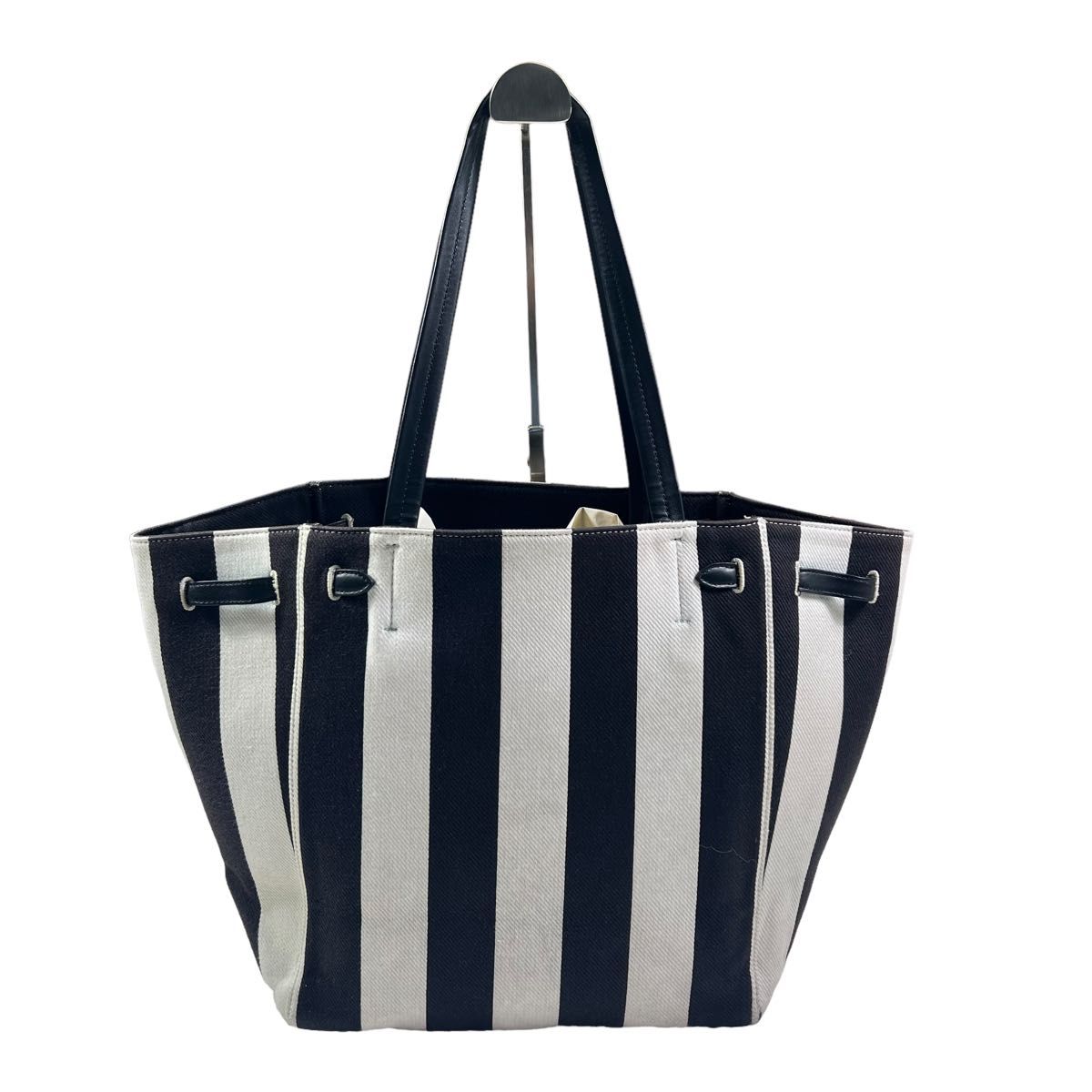 CELINE カバ バッグ ストライプ CELINE セリーヌ カバ トートバッグ ストライプ柄 A4収納|Yahoo