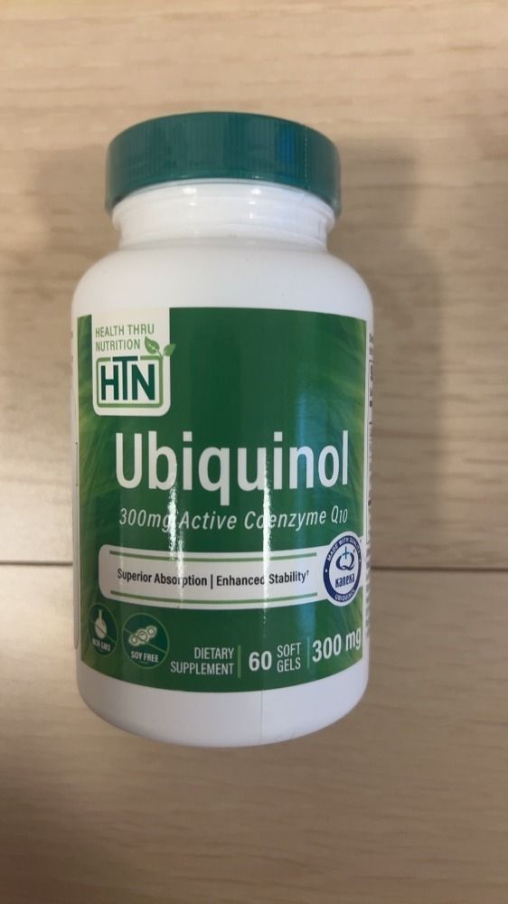 Health Thru Nutrition ユビキノール 300mg 60粒