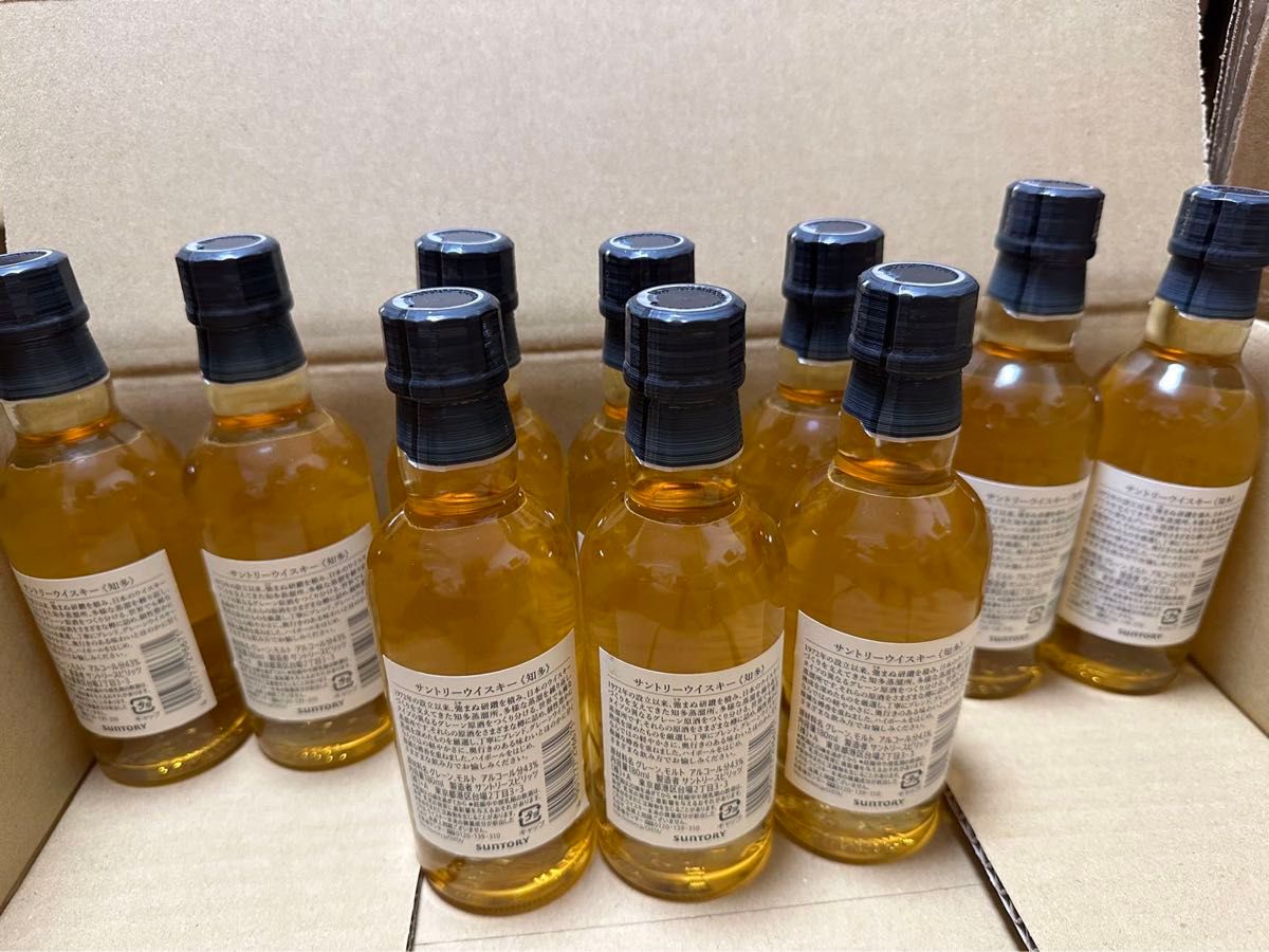 希少品 終売品 【サントリーウイスキー】知多ミニボトル 180ml 希少品 終売品 【サントリーウイスキー】知多ミニボトル 180ml