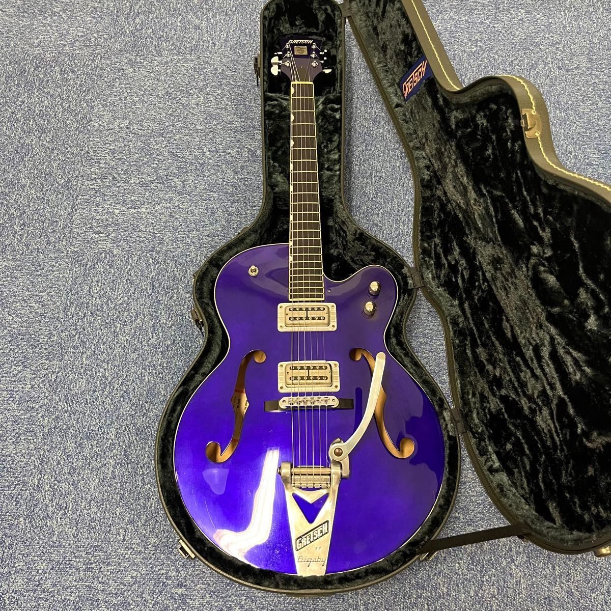 GRETSCH 6120SH HOTROD Brian Setzer モデル パープル 改造多数 GRETSCH 6120SH HOTROD Brian Setzer モデル パープル 改造多数