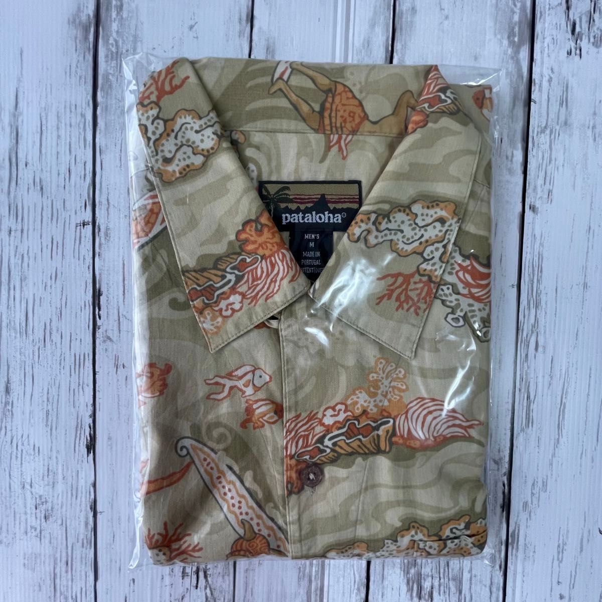 patagonia pataloha アロハシャツ 希少 02年 ポルトガル製 M patagonia pataloha アロハシャツ 希少 02年 ポルトガル製 M