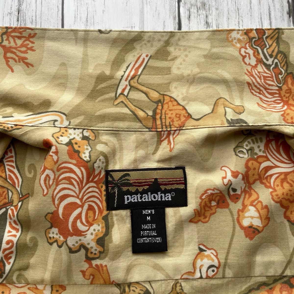 patagonia pataloha アロハシャツ 希少 02年 ポルトガル製 M patagonia pataloha アロハシャツ 希少 02年 ポルトガル製 M