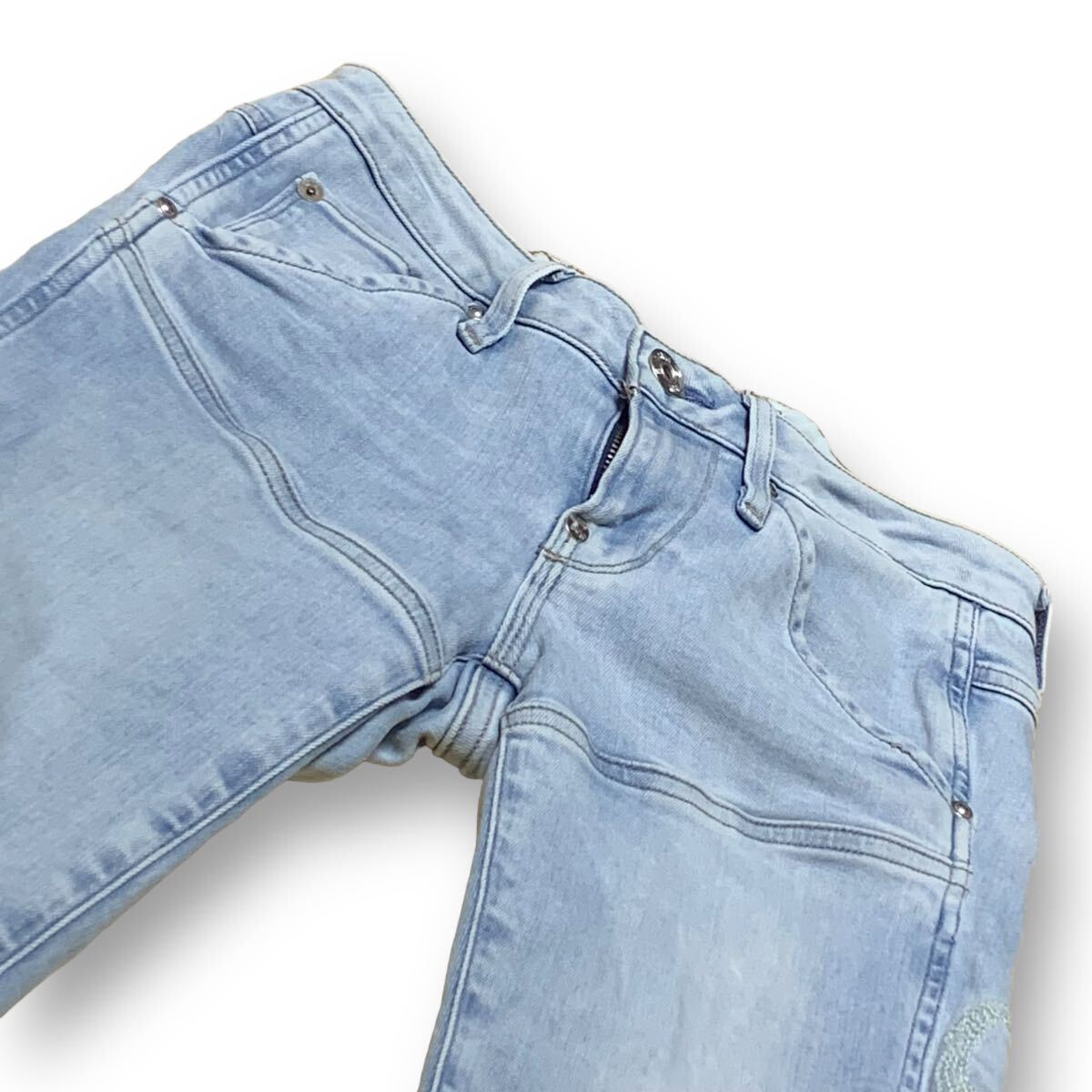 G-STAR RAW ジースター バイカー 96 テーパード W24 ウエスト G-STAR RAW ジースター バイカー 96 テーパード W24 ウエスト