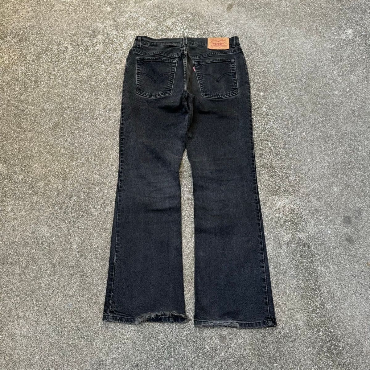 90s Levi's 517 ブラックデニム パンツ リーバイス ブーツカット 90s Levi's 517 ブラックデニム パンツ リーバイス ブーツカット