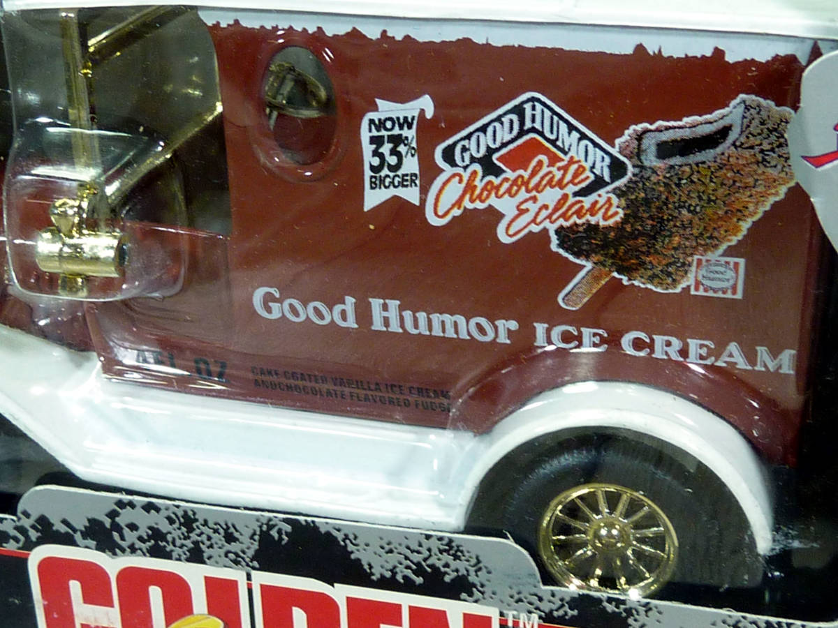 【y4238】送料510円～◆ゴールデンウィール・ギフトバンクGood Humor ICE CREAM・ダイキャストミニカー貯金箱◆の画像3