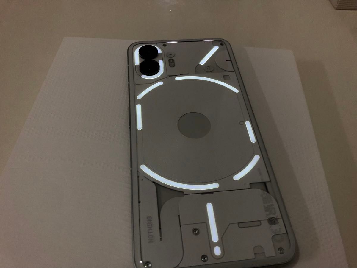 お値下げ済 極美品 ほぼ新品 Nothing Nothing Phone (2) 白 12GB お値下げ済 極美品 ほぼ新品 Nothing Nothing Phone (2) 白 12GB