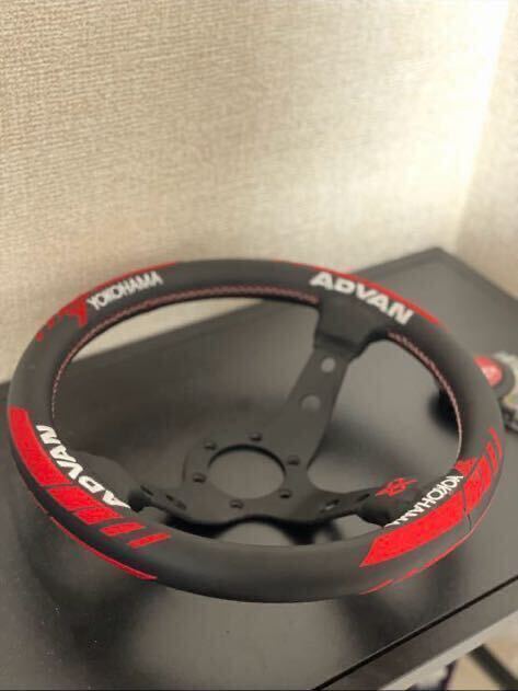 YOKOHAMA ADVAN VERTEX ステアリング 330mm 33π ディープコーン YOKOHAMA ADVAN VERTEX ステアリング 330mm 33π ディープコーン