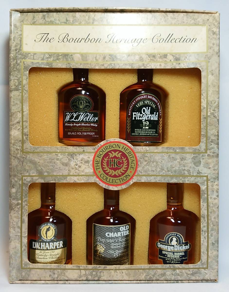 【送料無料】THE BOURBON HERITAGE COLLECTION　バーボンヘリテイジコレクション　オールドフィッツジェラルド12年　W.L.ウェラー10年 など