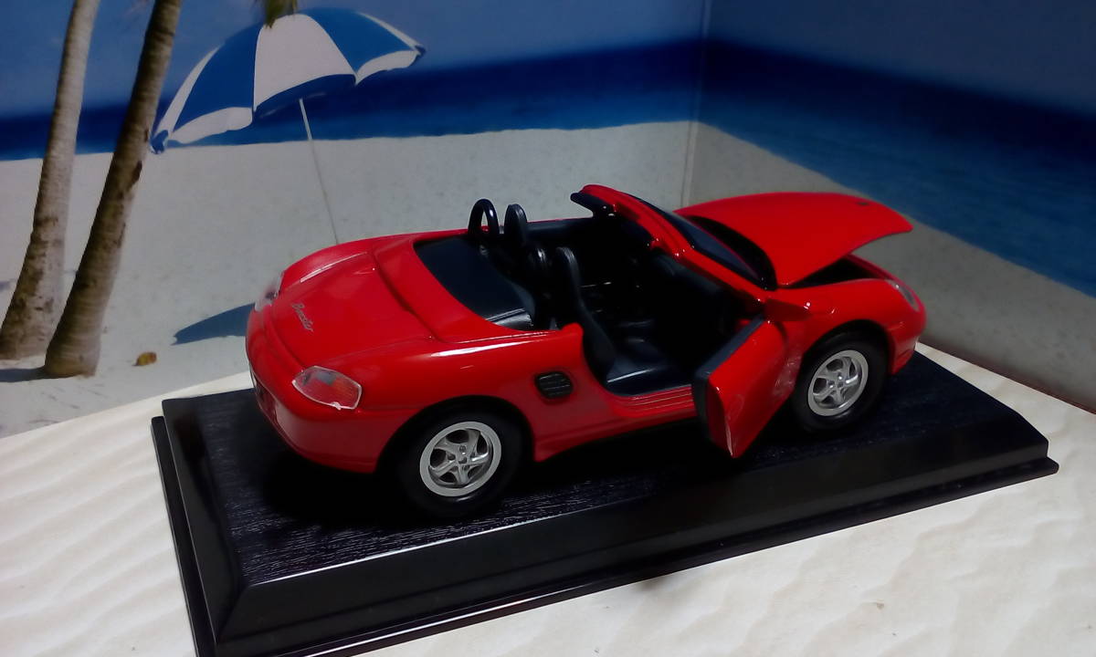 Porsche Boxster ポルシェ　ボクスター　青　赤　セット　1996年_画像4