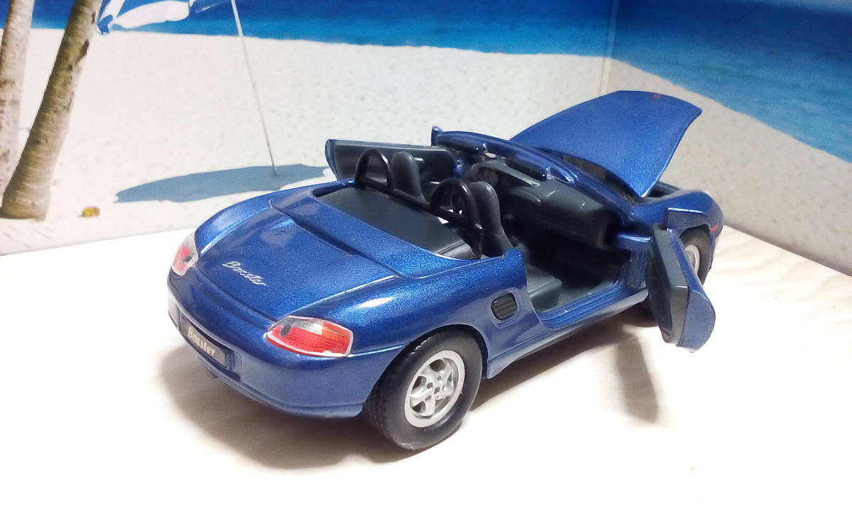 Porsche Boxster ポルシェ　ボクスター　青　赤　セット　1996年_画像7