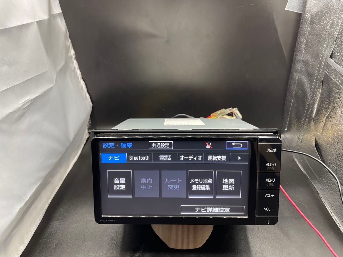 TOYOTA トヨタ ナビ NSZT-W64 Bluetooth DVD DISC メモリーナビ TOYOTA トヨタ ナビ NSZT-W64 Bluetooth DVD DISC メモリーナビ