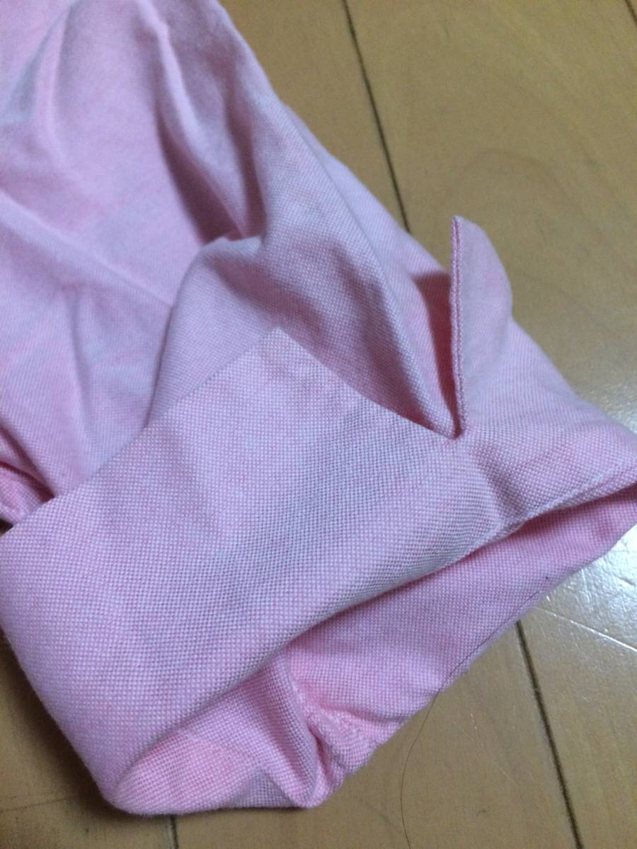  Ralph Lauren RalphLauren button down shirt short sleeves oxford Pink Lady -s7 size 