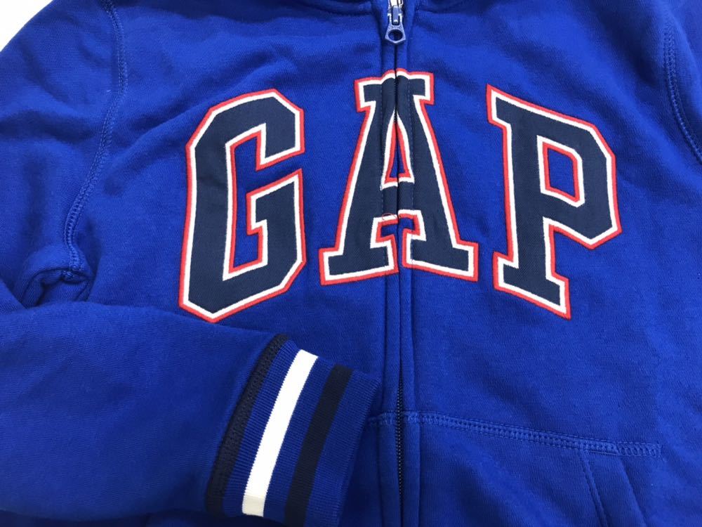 完売品■ＧＡＰ■新品■110■ロゴパーカー■ロイヤルブルー■ＧＡＰロゴ■1-1_画像3