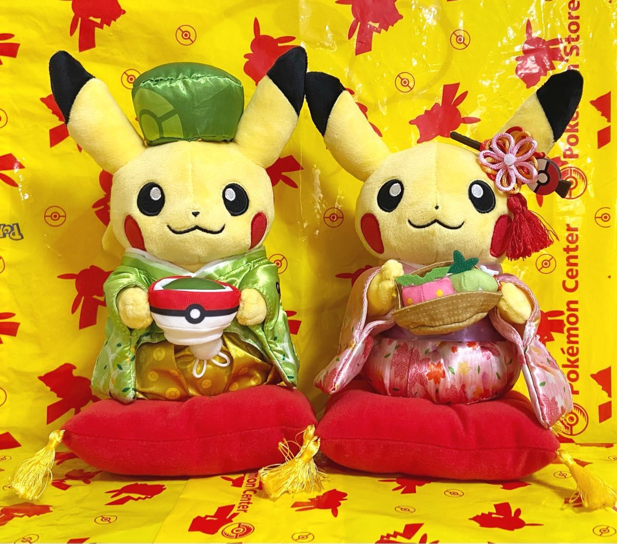ポケモンセンター京都 限定 はんなりお茶会ごっこ ピカチュウ ポケモンセンター京都 限定 はんなりお茶会ごっこ ピカチュウ