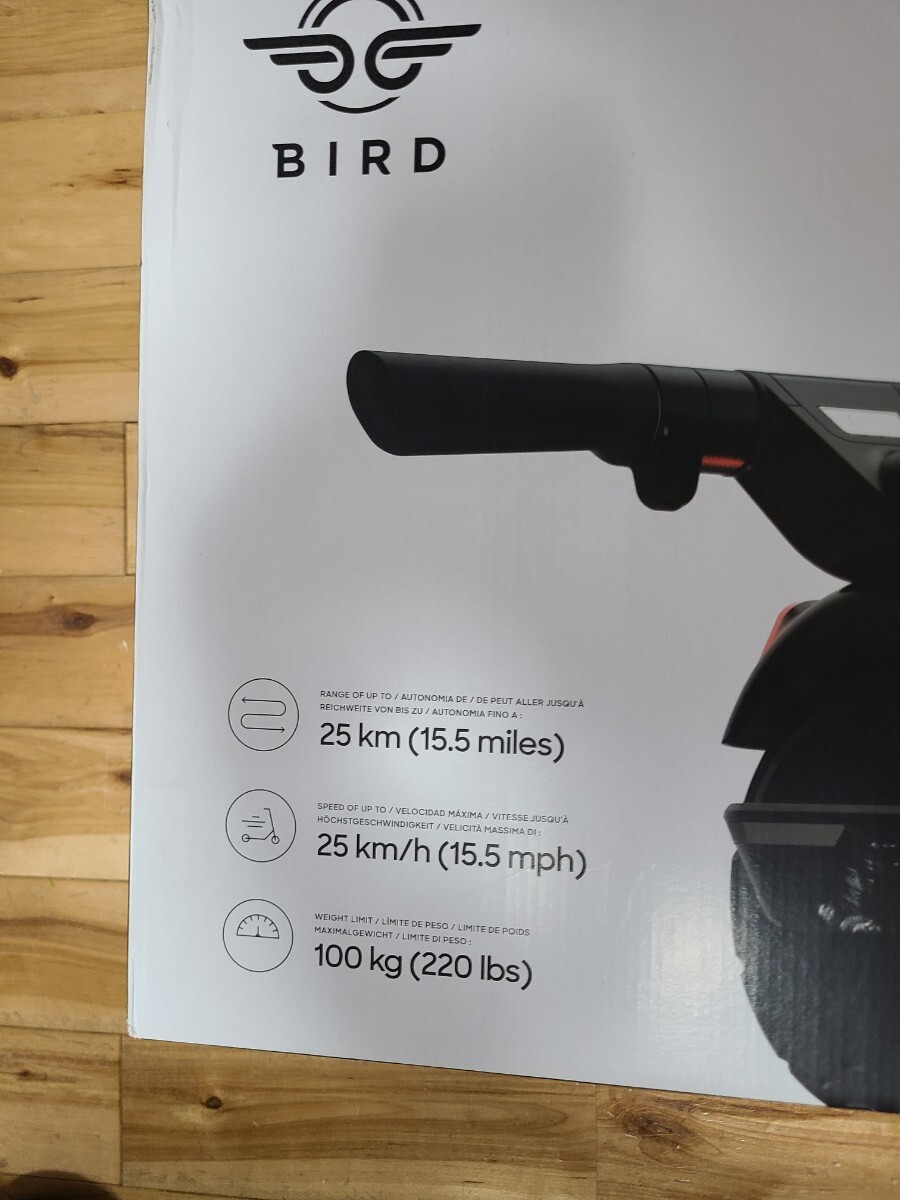 BIRD AIR bird air VA00022( black ) electric scooter regular price 88000 jpy new goods unused free shipping 